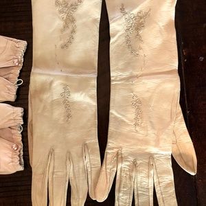 Ladies VINTAGE Calfskin? Gloves - 5 pairs